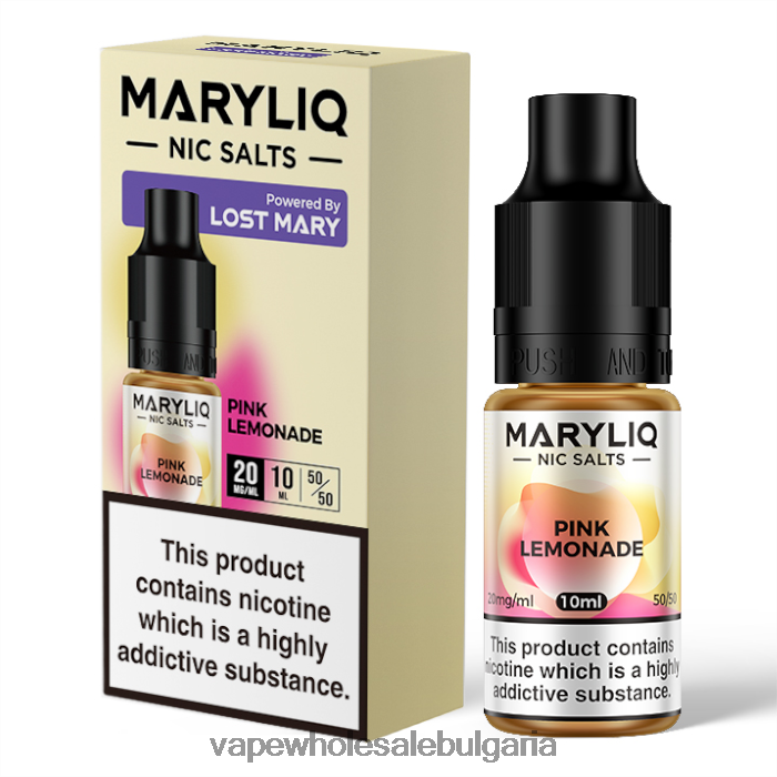 Електронна Цигара Vape - розова лимонада 8DN60454 LOST MARY MARYLIQ никелови соли - 10мл - 20мг