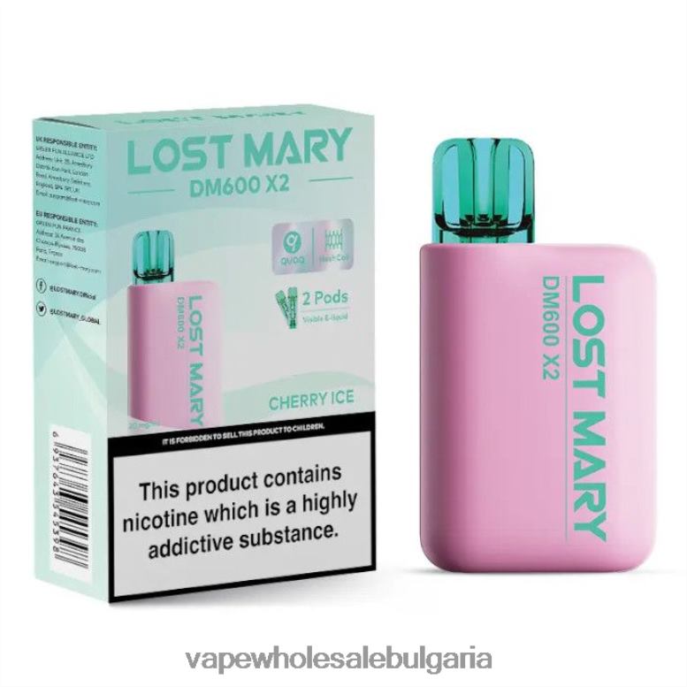 Електронни Цигари - черешов лед 8DN60470 LOST MARY DM600 X2