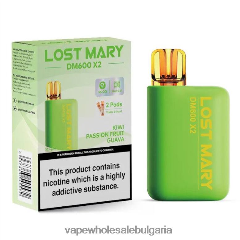 Електронна Цигара Айкос Цена - киви маракуя гуава 8DN60473 LOST MARY DM600 X2