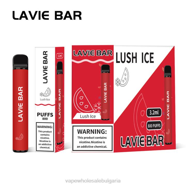 Електронни Цигари С Течност - буен лед LAVIE BAR 800 впръсквания FR8V308