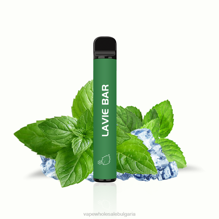 Vape Wholesale Bulgaria - хладна мента LAVIE BAR 2% версия 800 впръсквания FR8V320