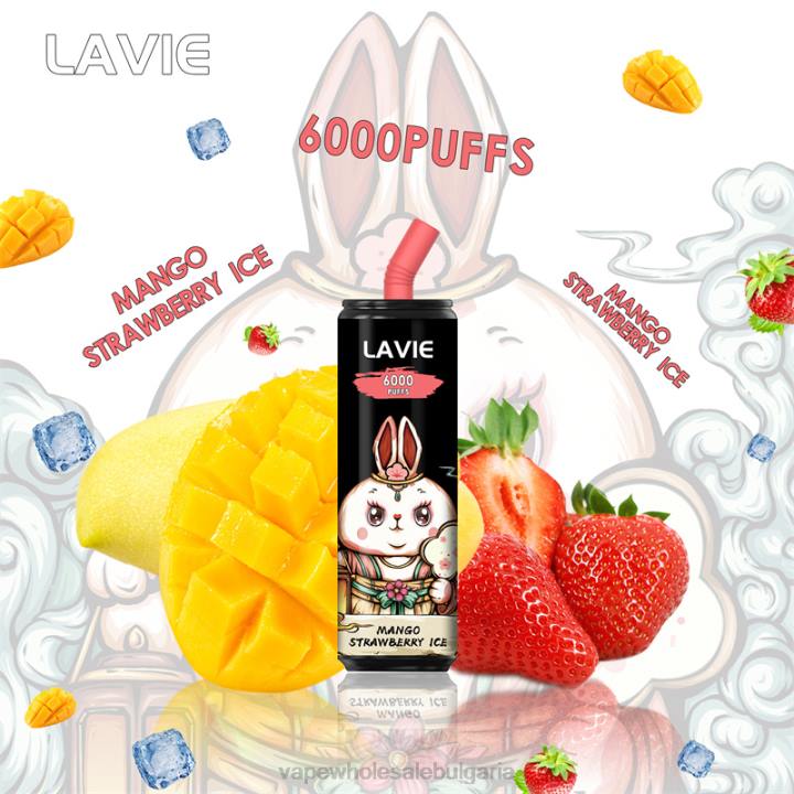 Електронни Цигари - манго ягодов лед LAVIE Coke BAR 6000 впръсквания FR8V273