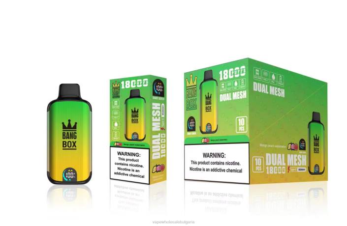 Електронна Цигара Vape - Bang Box 18000 впръсквания манго праскова диня BLBP89