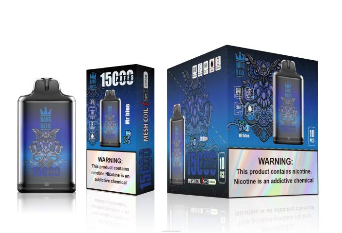 Електронна Цигара Vape - Bang Box s1-15000 впръсквания г-н синьо BLBP109