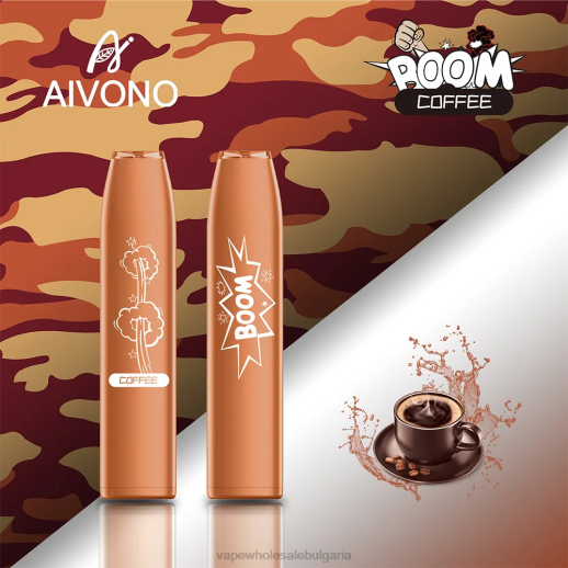 Електронни Цигари Пловдив - Aivono AIM BOOM 600 кафе VZ8V356