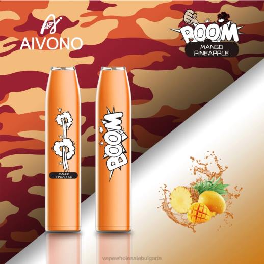 Vape Wholesale Bulgaria - Aivono AIM BOOM 600 манго ананас VZ8V360