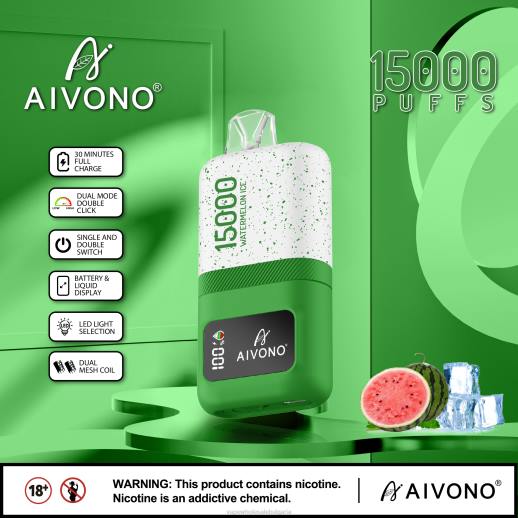 Vape Wholesale Bulgaria - Aivono AIM magic 15 000 лед от диня VZ8V70