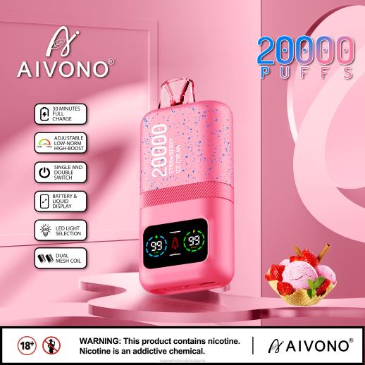 Vape Wholesale Bulgaria - Aivono AIM magic 20 000 ягодов сладолед VZ8V80