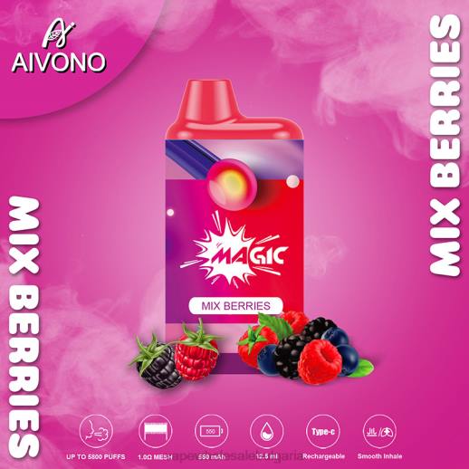 Vape Wholesale Bulgaria - Aivono AIM MAGIC 5800 кутия за цигари смесете плодове VZ8V100