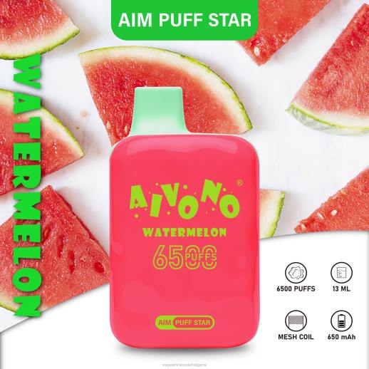 Електронна Цигара Vape - Aivono AIM PUFF STAR 6500 диня VZ8V291