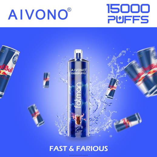 Електронни Цигари С Течност - Aivono FATMAN 15 000 бързи и яростни VZ8V18